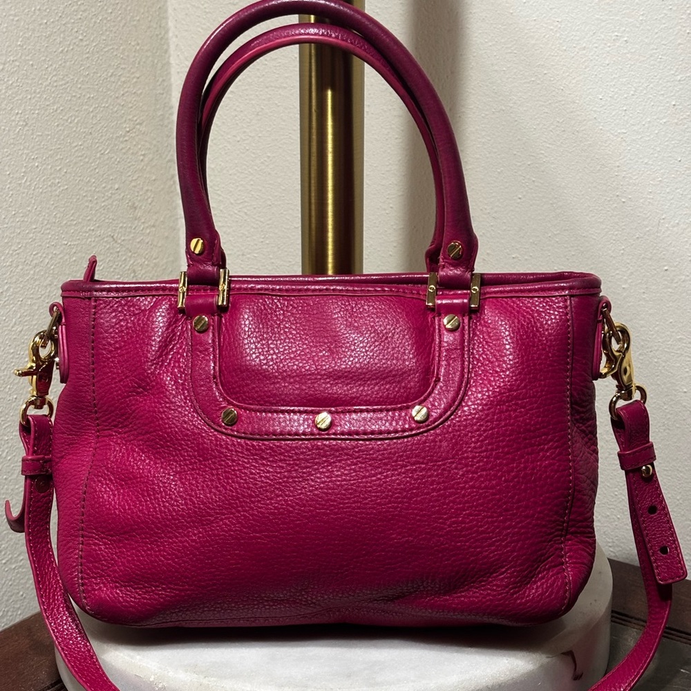 Tory Burch Fuchsia Satchel - Picture 2 of 10